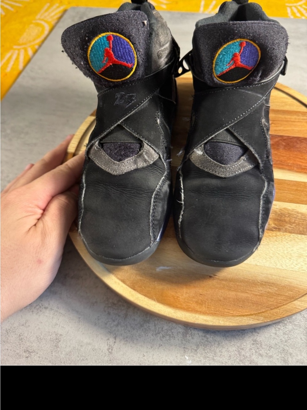 Jordan 8 Aqua 2025 Release Size 2.5 US - Picture 5 of 6